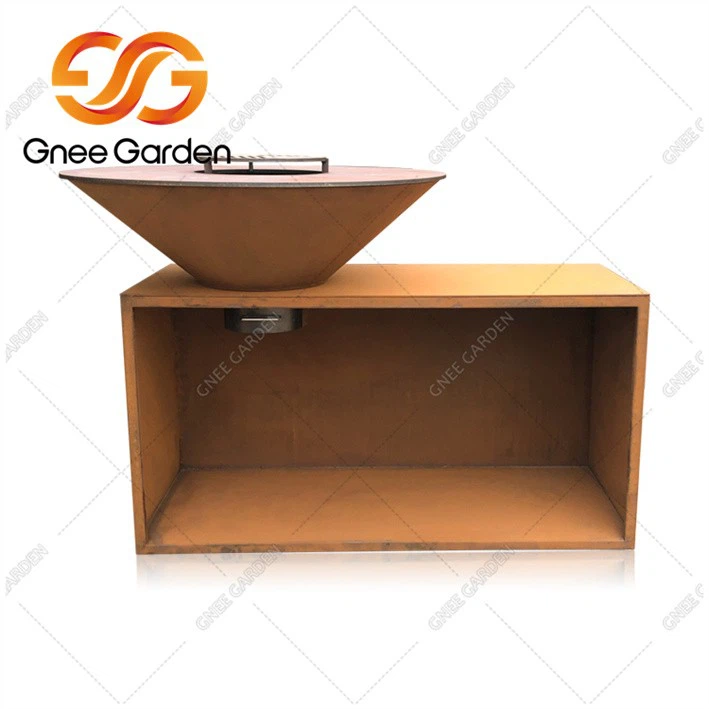 Corten smoke barbeque Pit（2）