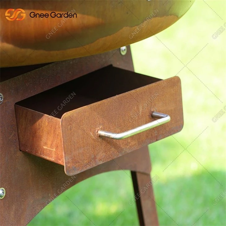Corten Steel Barbecue Grill For Sales