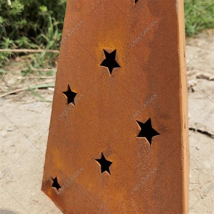 Custom Decorative Corten Steel Garden Ornaments