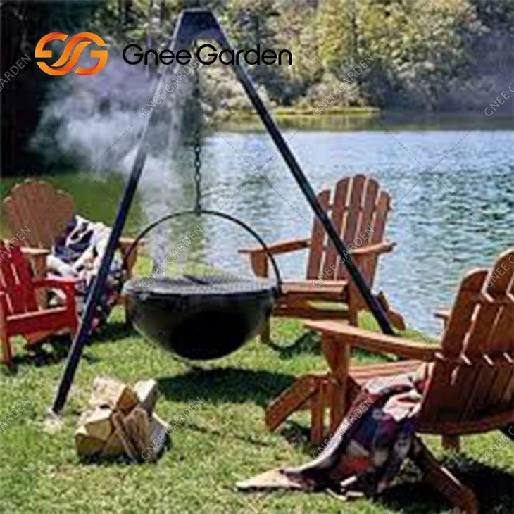 Brasero Barbecue Charbon De Bois Barbecue Métal Acier Corten