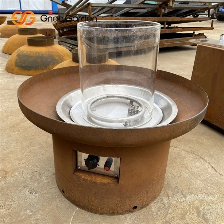 New Design Wood Burner Corten Steel Firepit