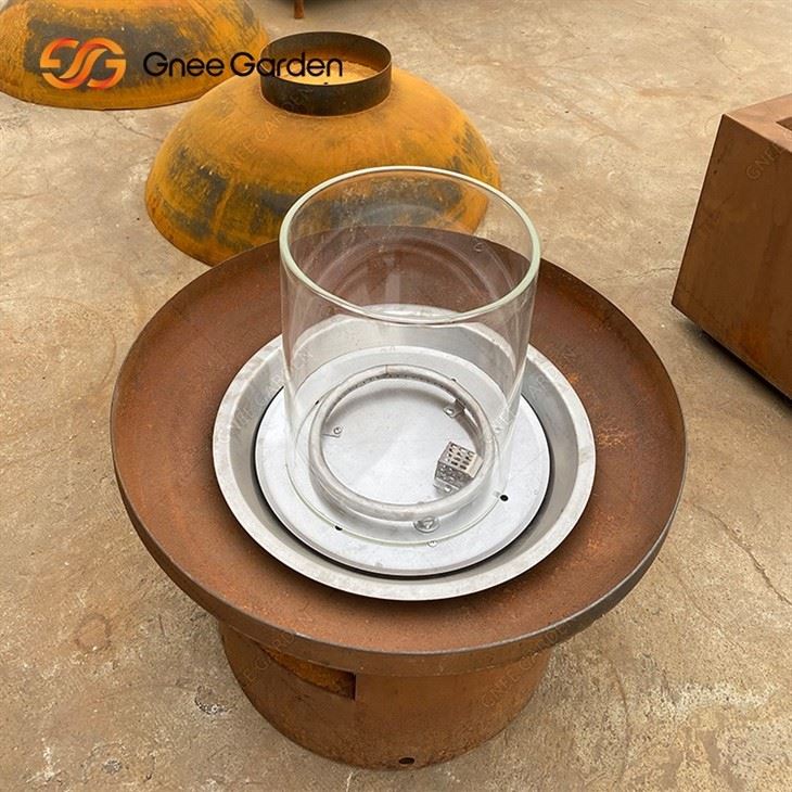 New Design Wood Burner Corten Steel Firepit