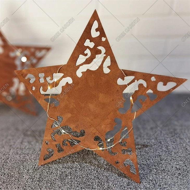 Outdoor Backyard Metal Decoration Lawn Farm Statues Sculptures Ornament
