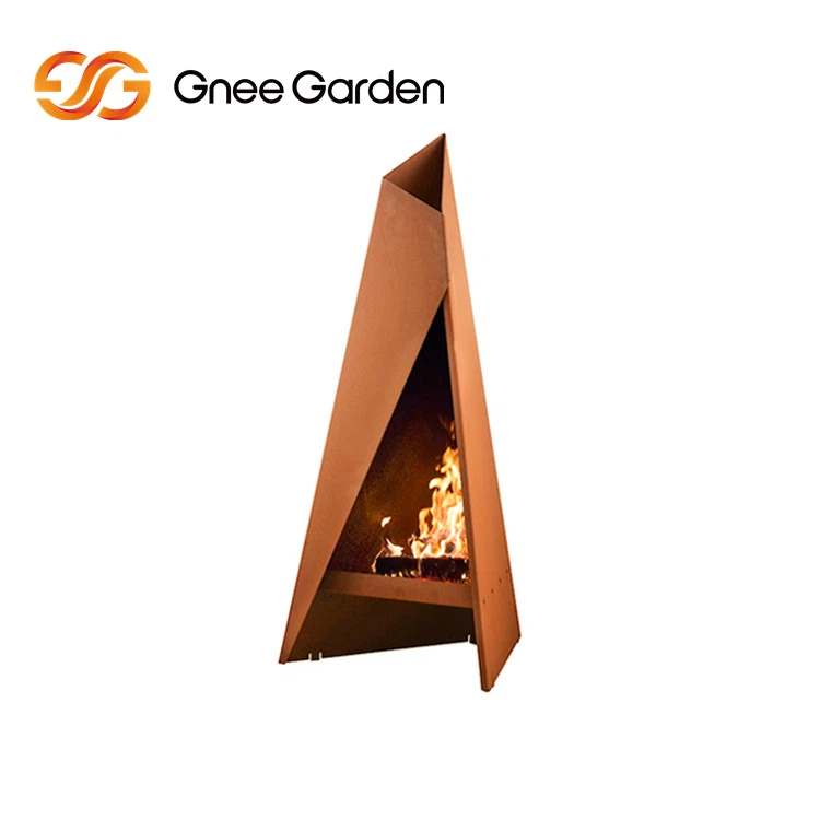 Foyer extérieur irrégulier