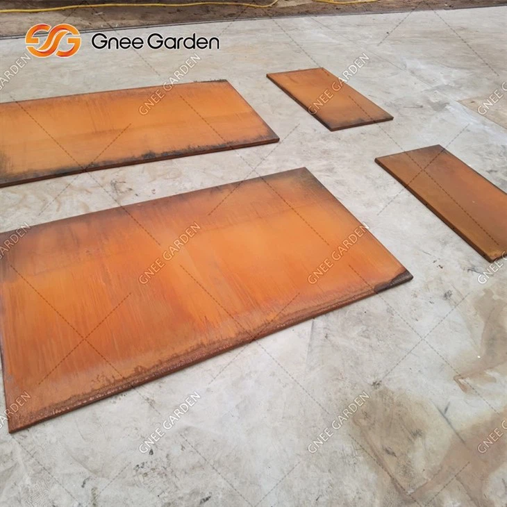 Outdoor Flower Pots Garde Metal Planter Boxes