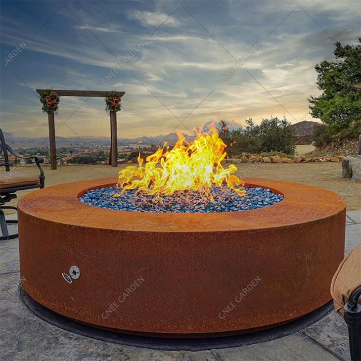 Outside Backyard Wood Burning Portable Camping Fire Pit