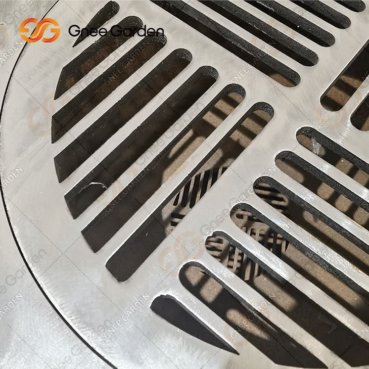 Patio Heavy Duty Corten Steel Fire Pit Bbq Brazier