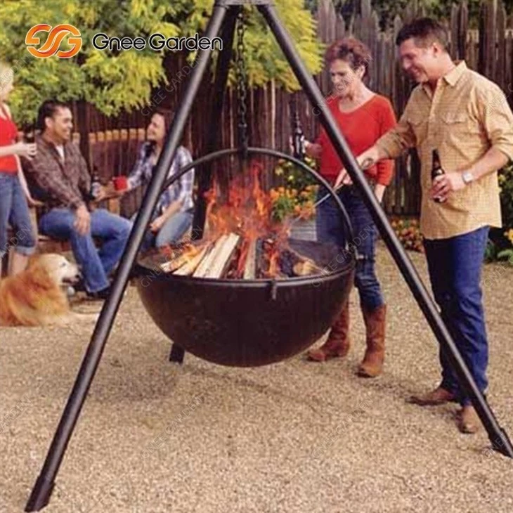 Black High Quantity Barbecue BBQ Grill