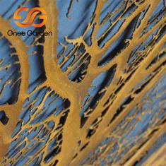 Art du jardin en métal recyclé Corten