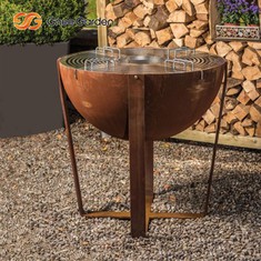 Barbecue de Camping en Acier Corten