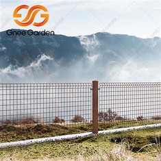 Ferme de poteaux de clôture en acier Corten