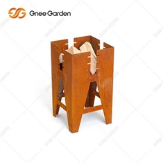 Gril extérieur en acier Corten