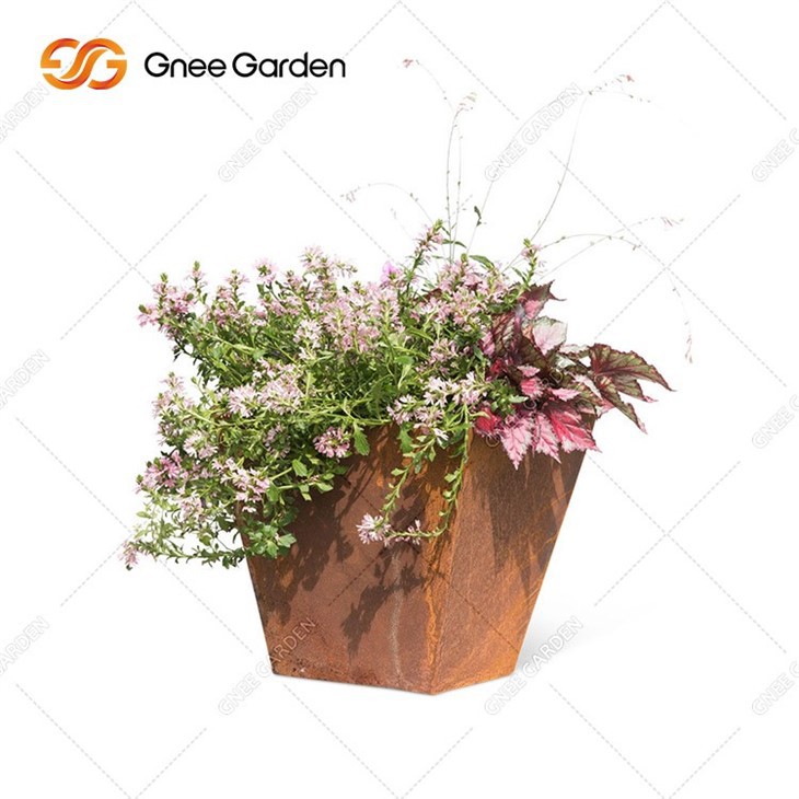 High Quantity Corten Steel Planters