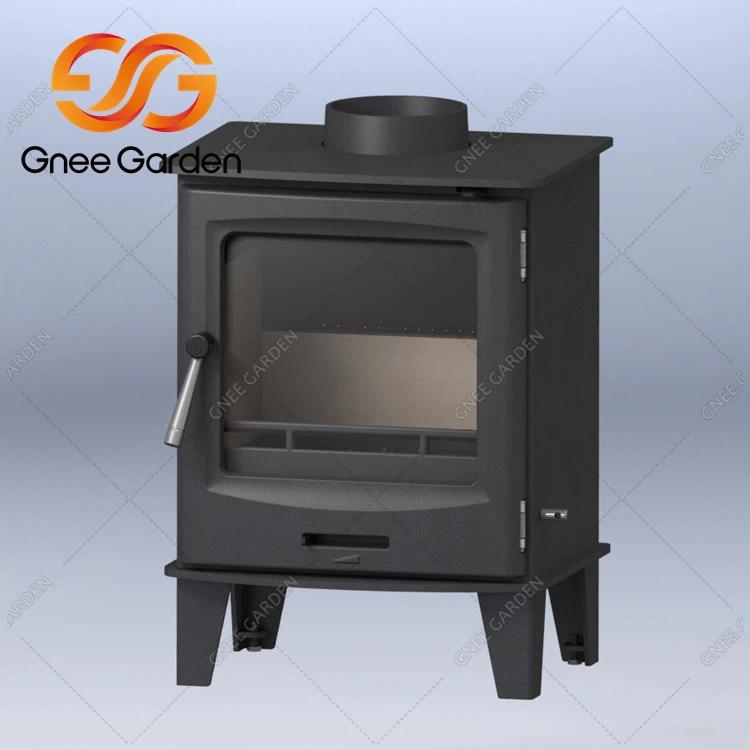 Brûleur à bûches en fonte