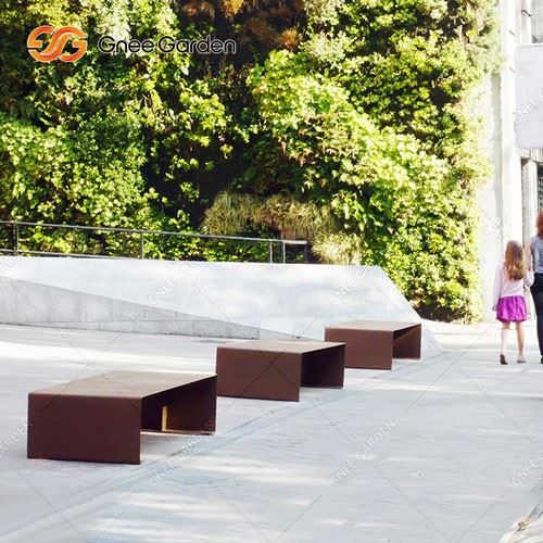Modern Outdoor Casual Bench
