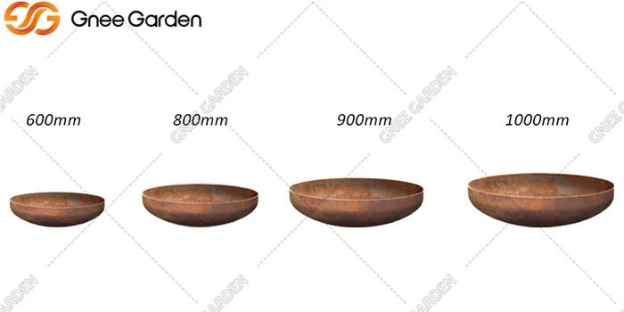 Corten Steel custom fire pits Corten Steel custom fire pits